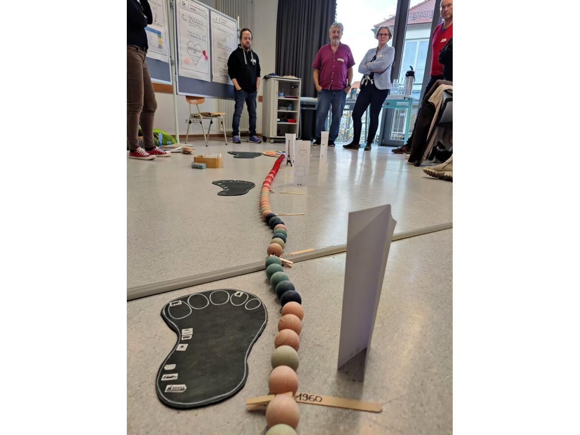 Praxis pur: Die Teilnehmenden probieren Unterrichtsmaterialien und Spiele aus, die sich direkt für den Schulalltag und Vertretungsstunden einsetzen lassen.